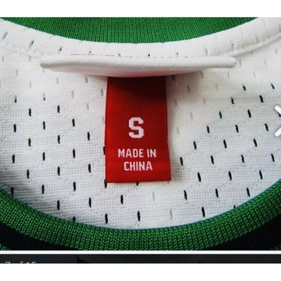 Larry Bird Mitchell & Ness Swingman Boston Celtics 1985-86 Jersey - White sz-sm - Picture 6 of 16